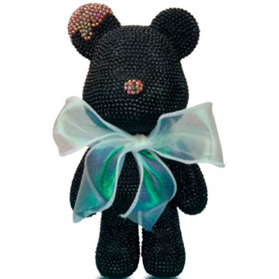 Алмазная мозаика на фигурке Black bear Draw me! 156-DB035 1